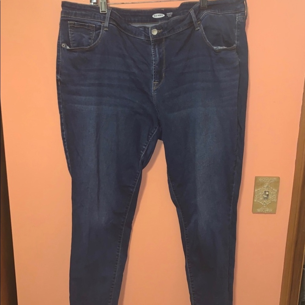 Old Navy rockstar super skinny low rise jeans